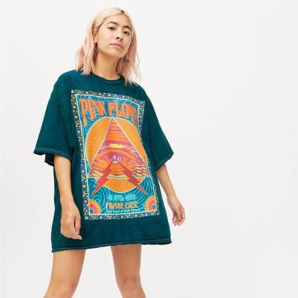 Pink Floyd T shirt Dress S/M